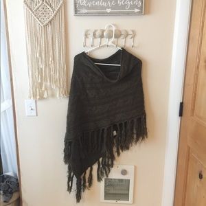 Earthbound Knit Poncho